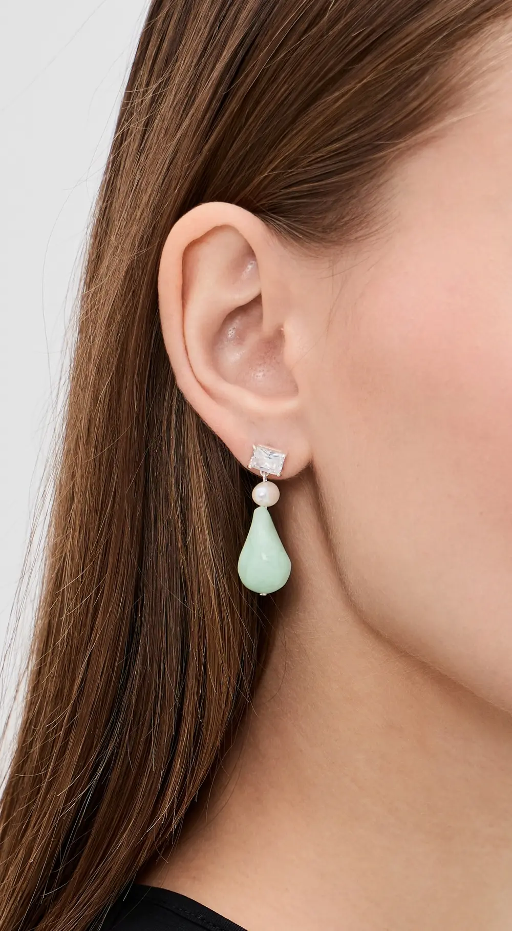 Completedworks Baroque Glass Bead Earrings