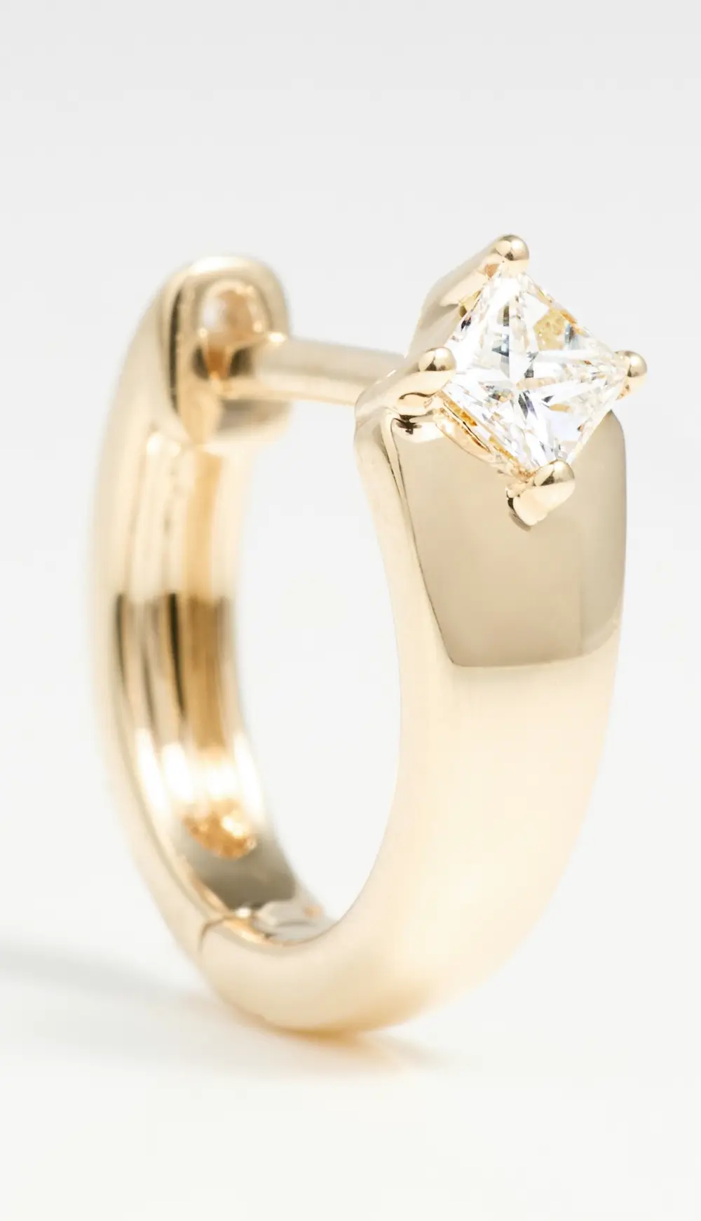 EF Collection 14k Gold and Diamond Kate Huggies