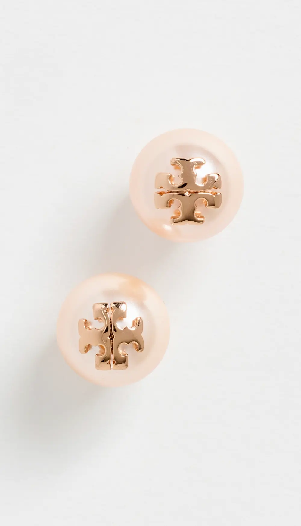 Tory Burch Moondance Pearl Stud Earrings