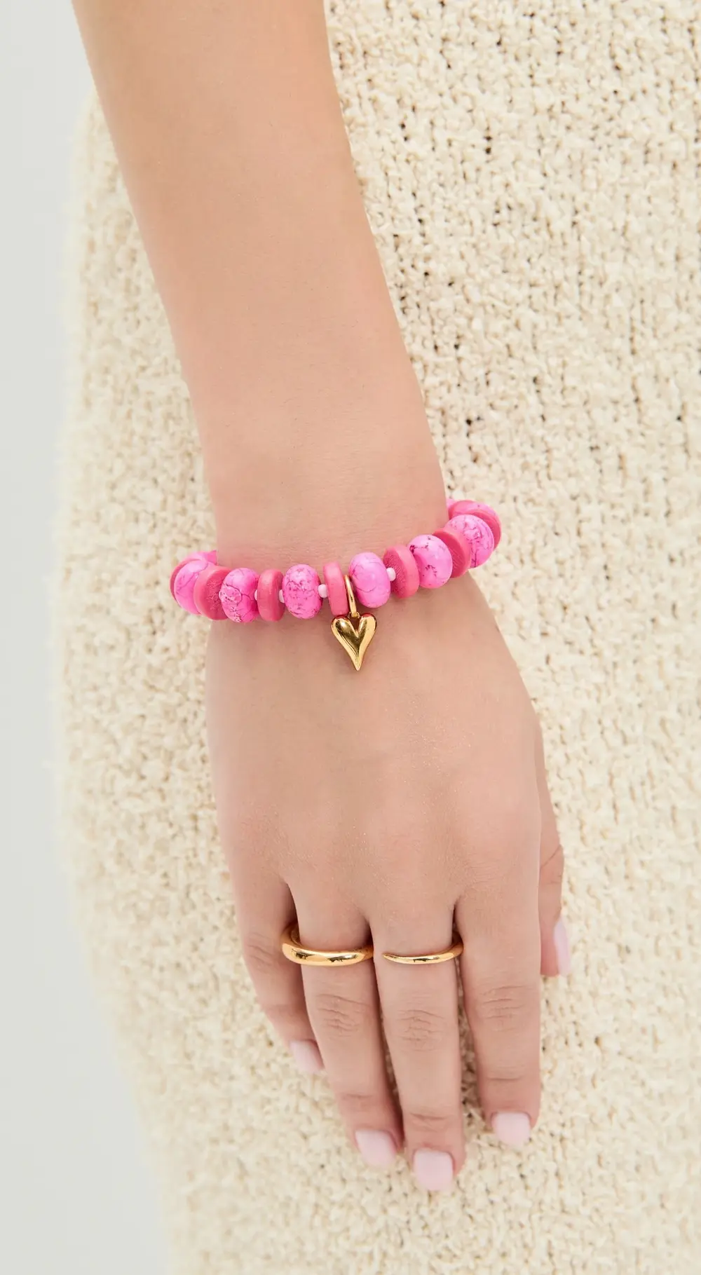 Elizabeth Cole Magenta Bracelet