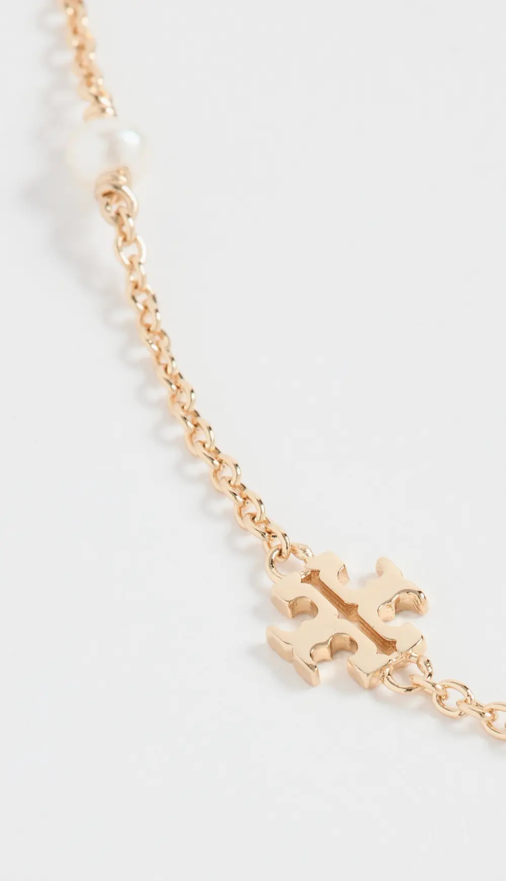 Tory Burch Delicate Moondance Pearl Necklace