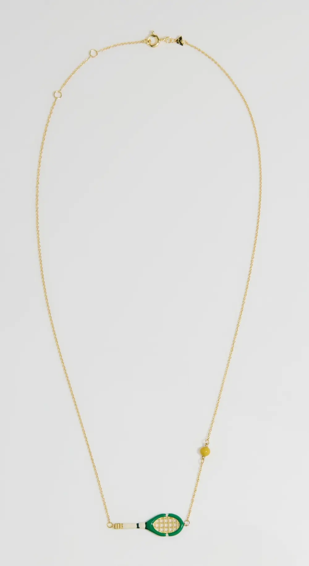 ALIITA Tennis Pelota Enamel Necklace