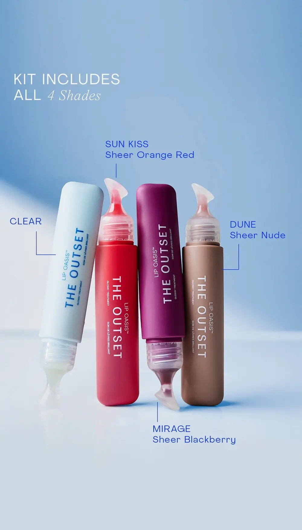 The Outset Lip Oasis Collection