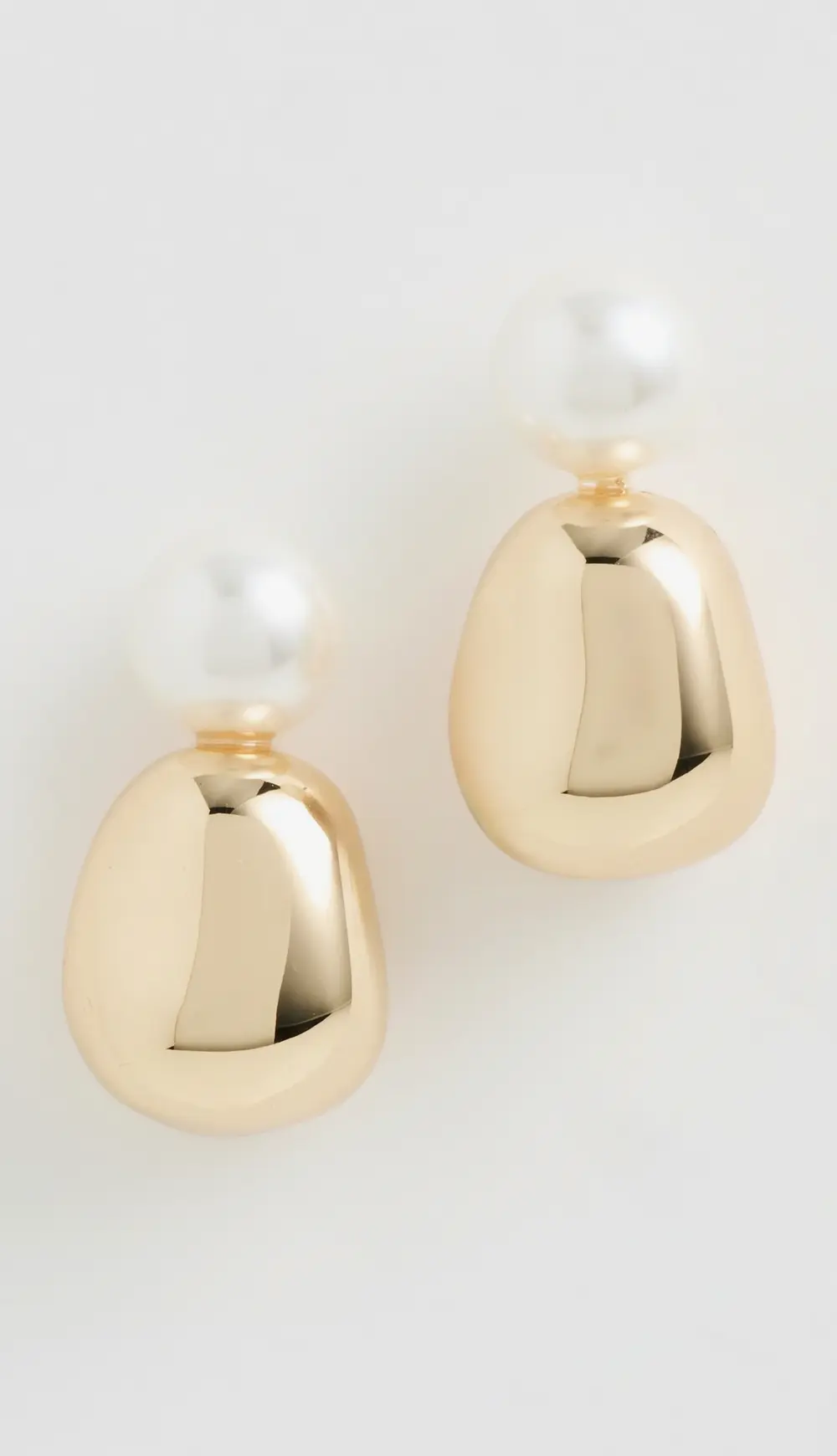 Lele Sadoughi Pebble Stud Earrings