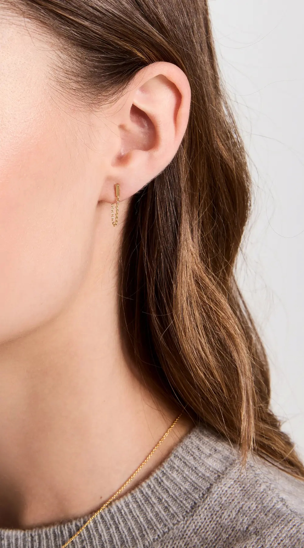 Gorjana Tatum Chain Huggies