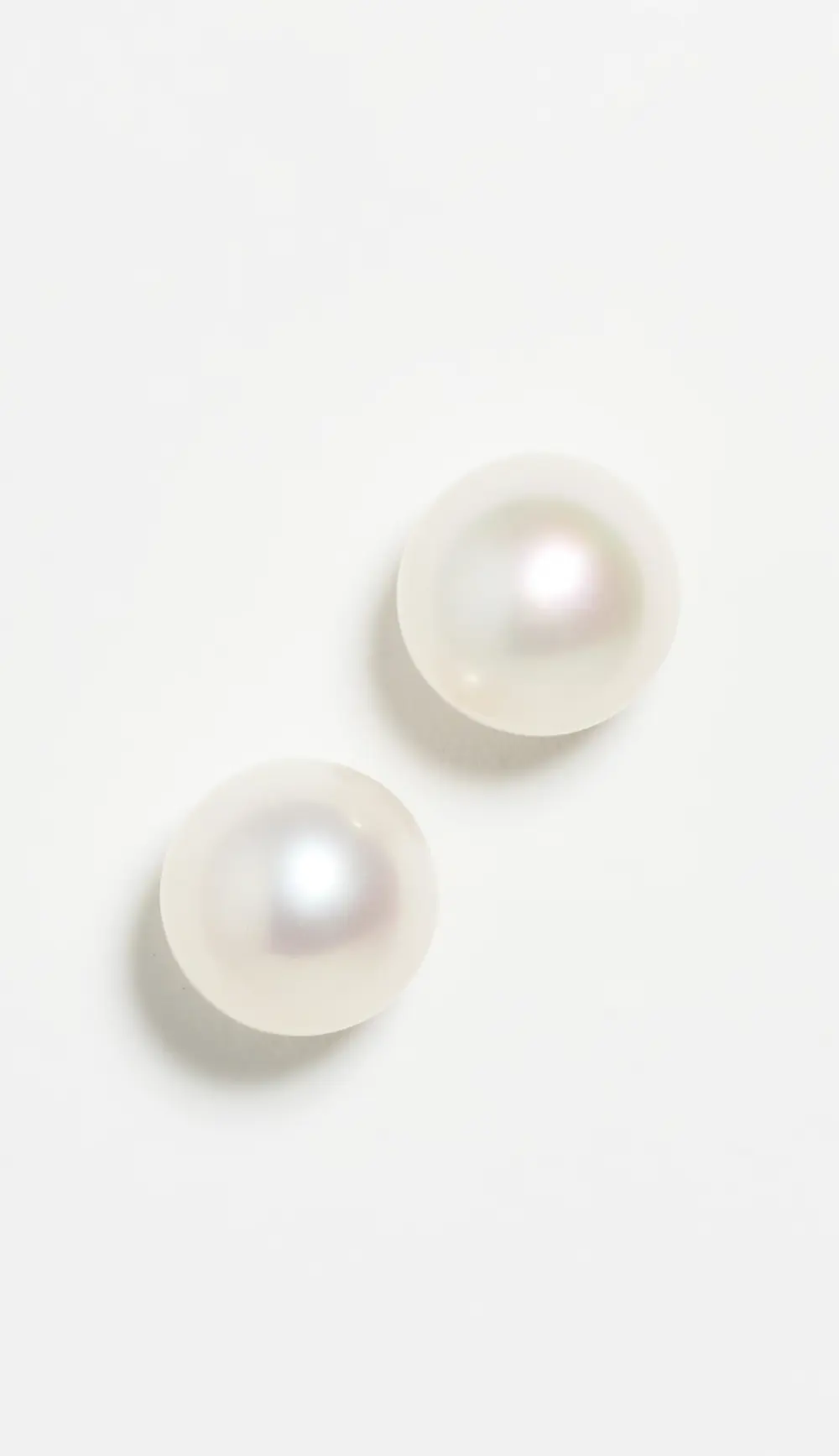 Zoe Chicco 14k Gold 6mm White Freshwater Cultured Pearl Studs