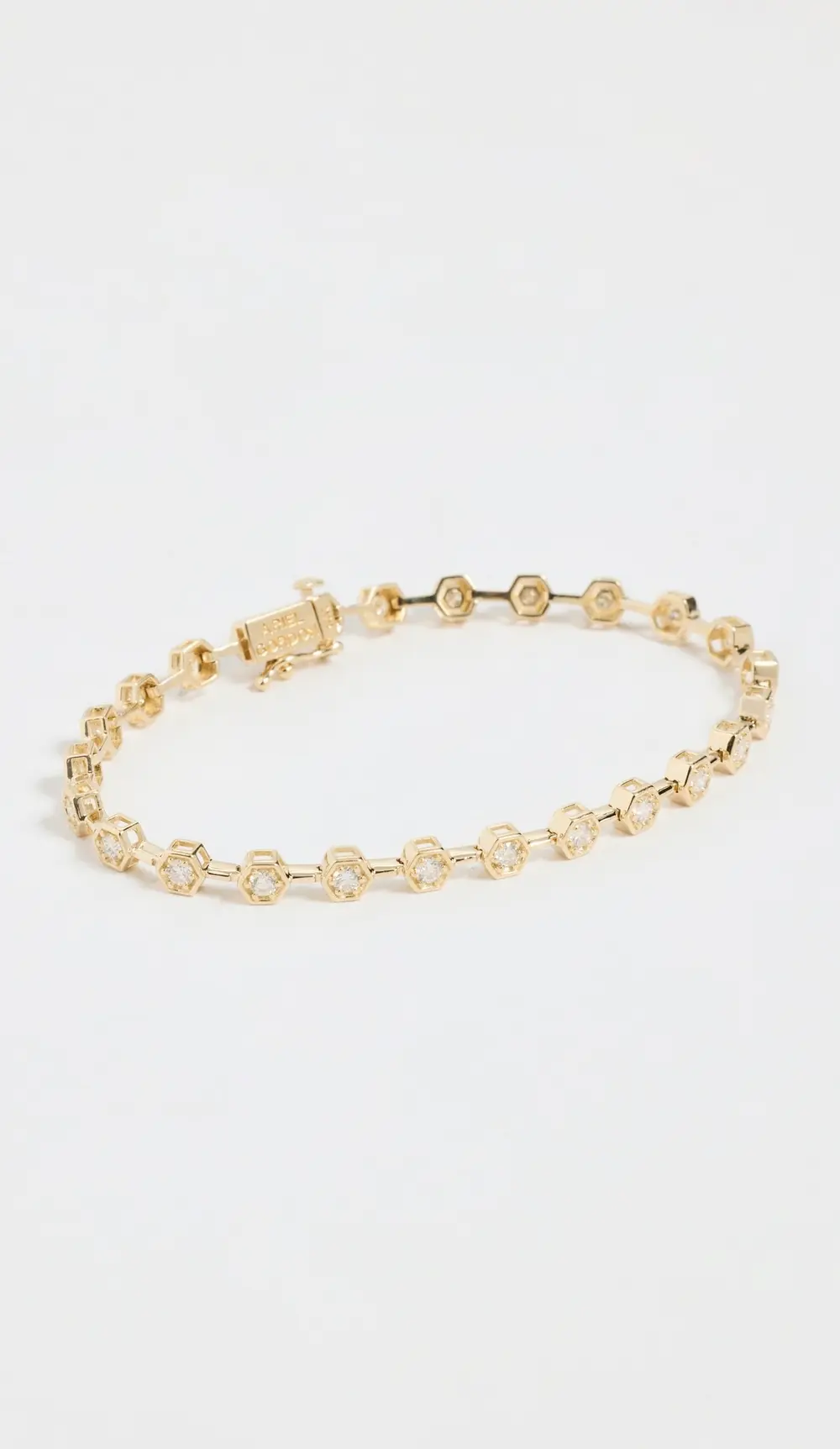 Ariel Gordon Jewelry Diamond Hex Tennis Bracelet