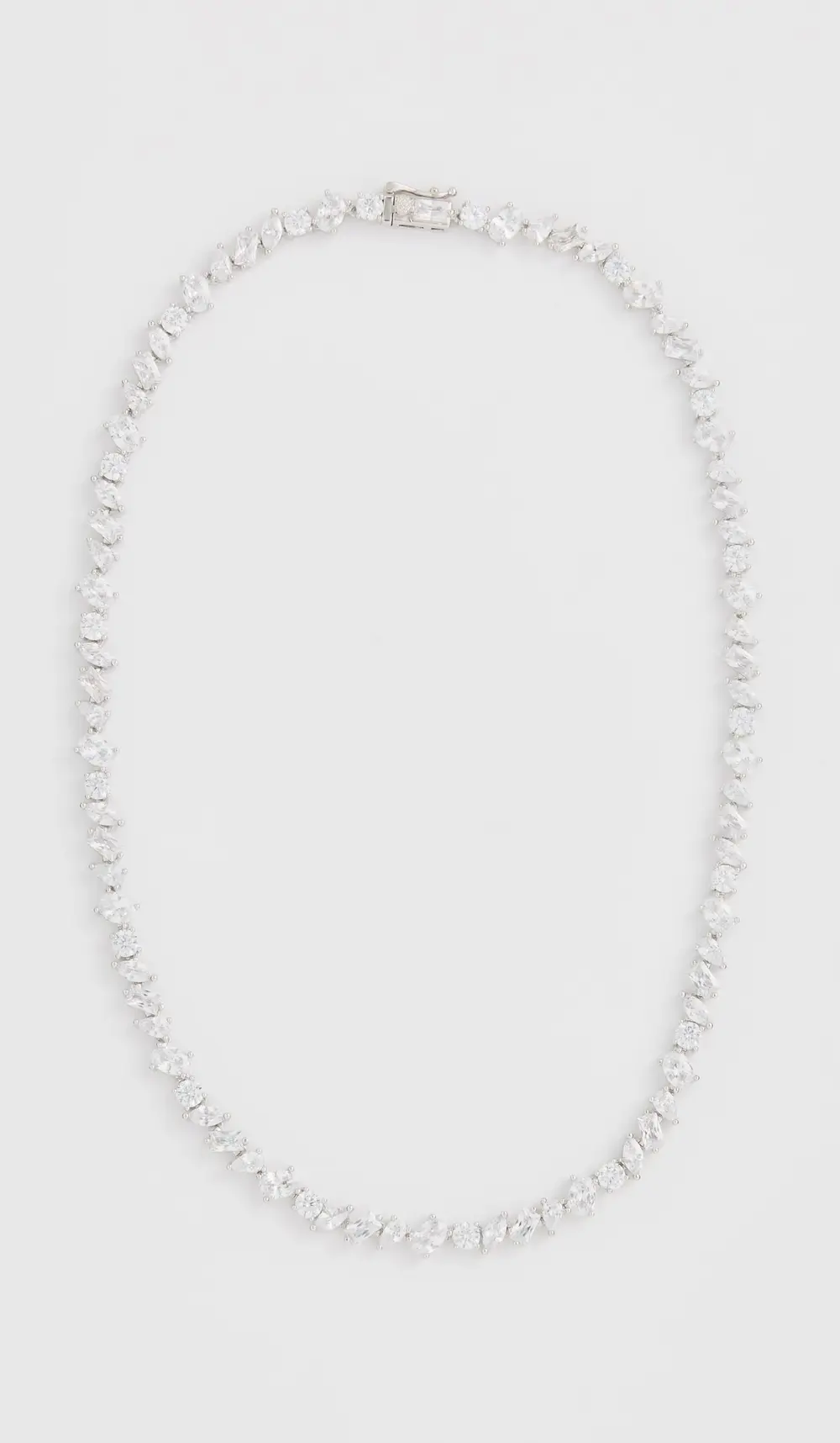 SHASHI Pear Tennis Necklace