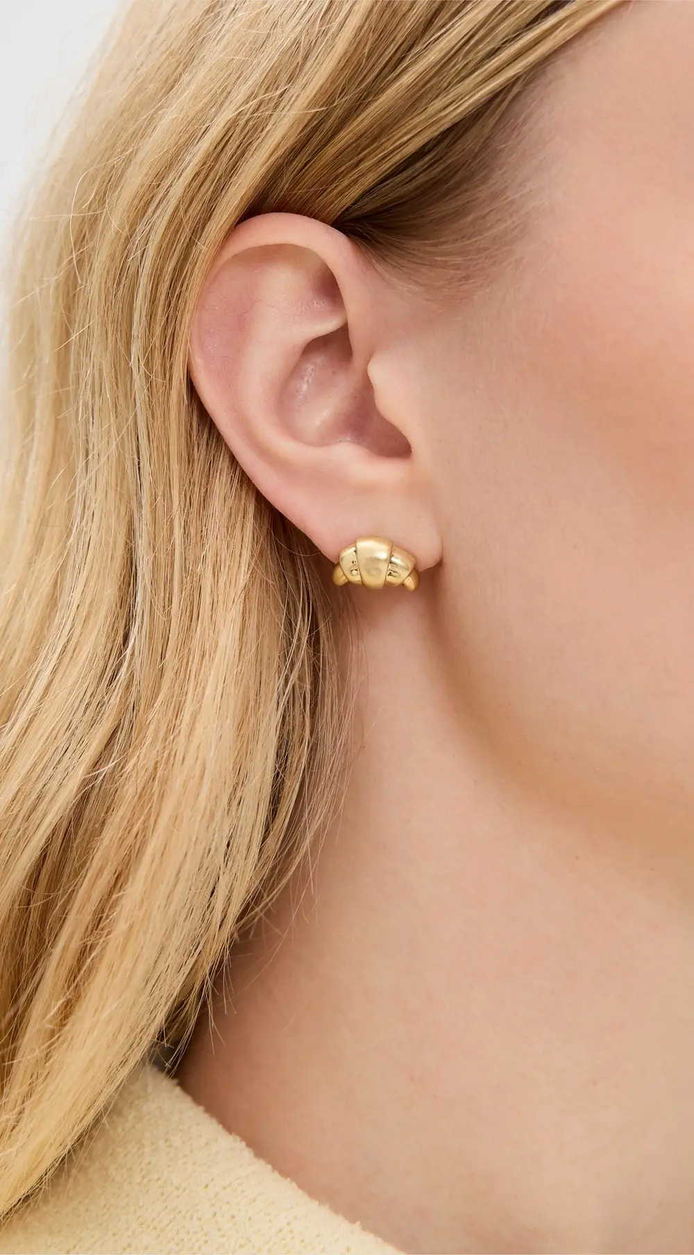 Clare V. Croissant Studs