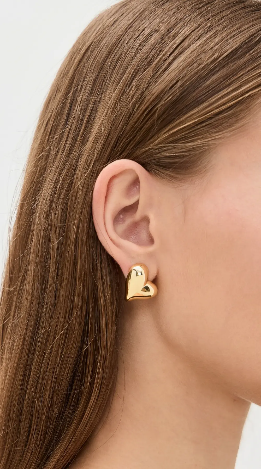 JENNY BIRD Art Heart Button Earrings