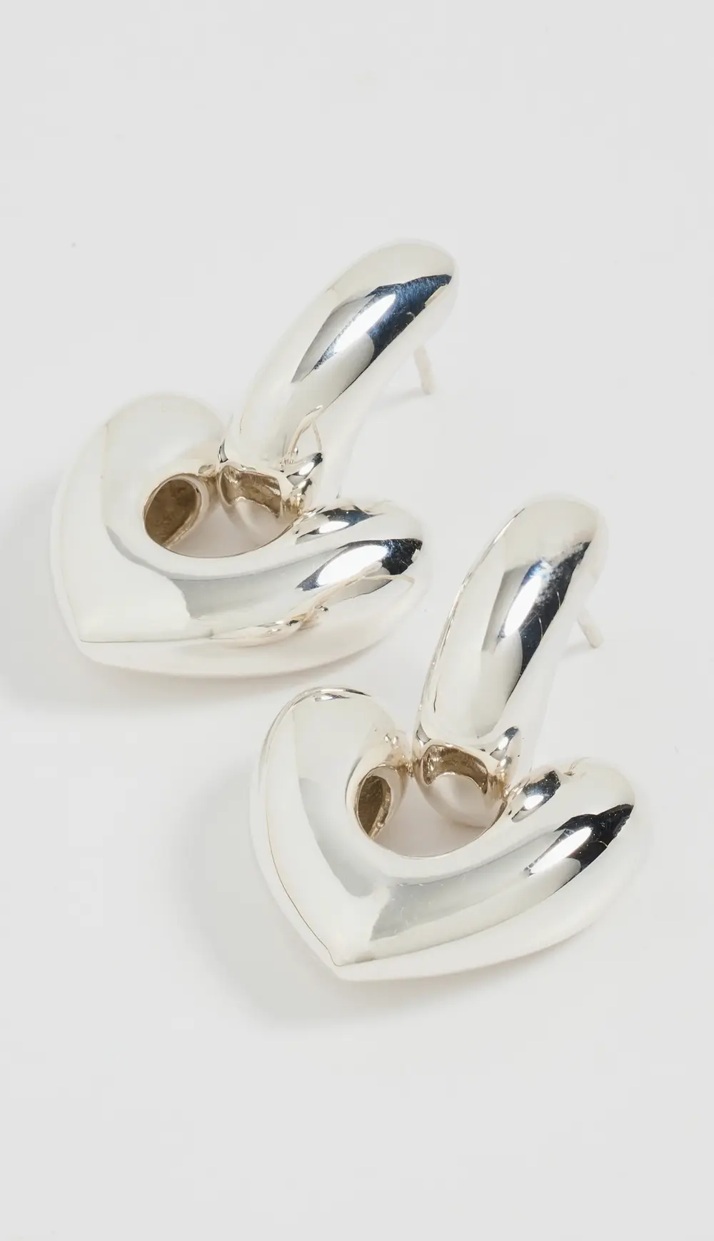 Annika Inez Large Heart Drop Earring