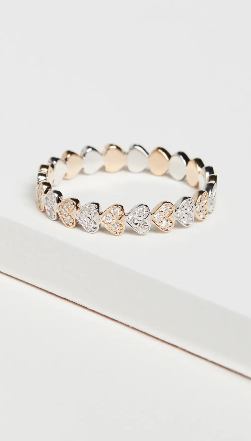 Sydney Evan Tiny Heart Eternity Ring