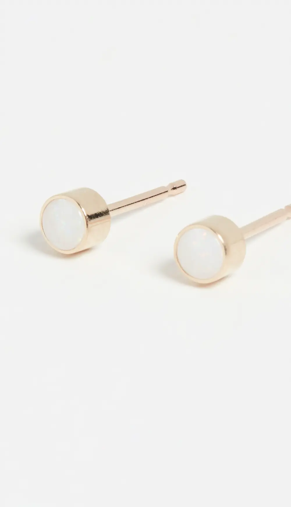 Zoe Chicco 14k Gold Opal Gemstones Stud Earrings