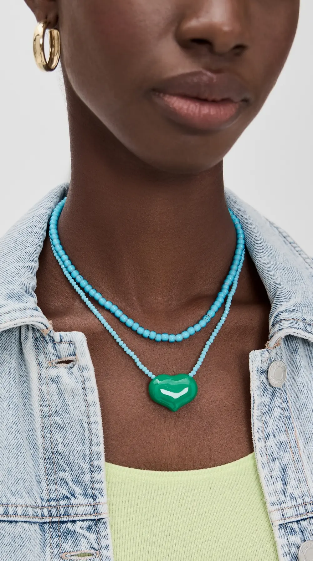 SHASHI Turquesa Necklace