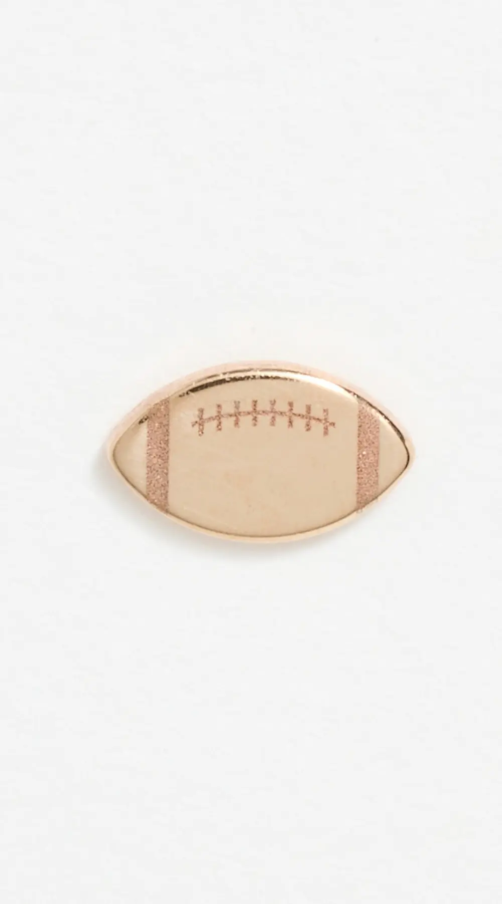 Zoe Chicco 14k Single Itty Bitty Football Stud