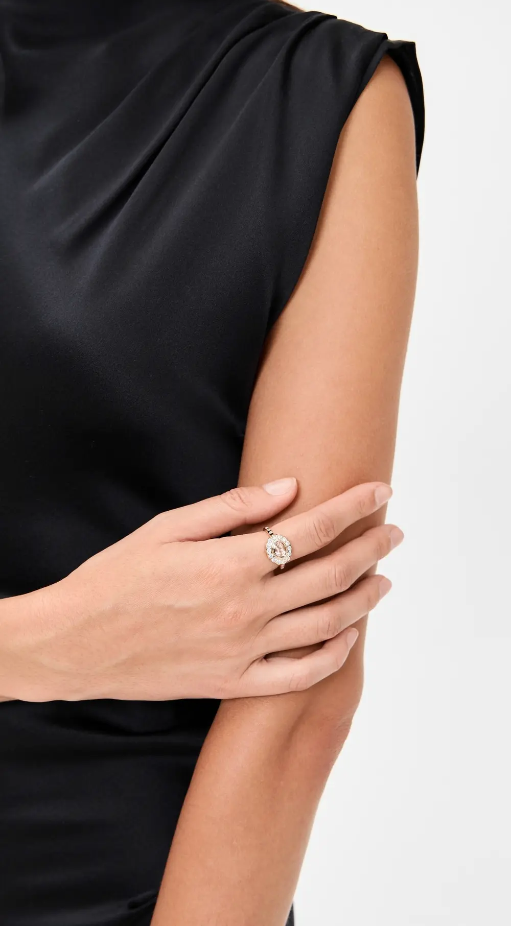 Marlo Laz 14k Lexie Ring 10k Morganite