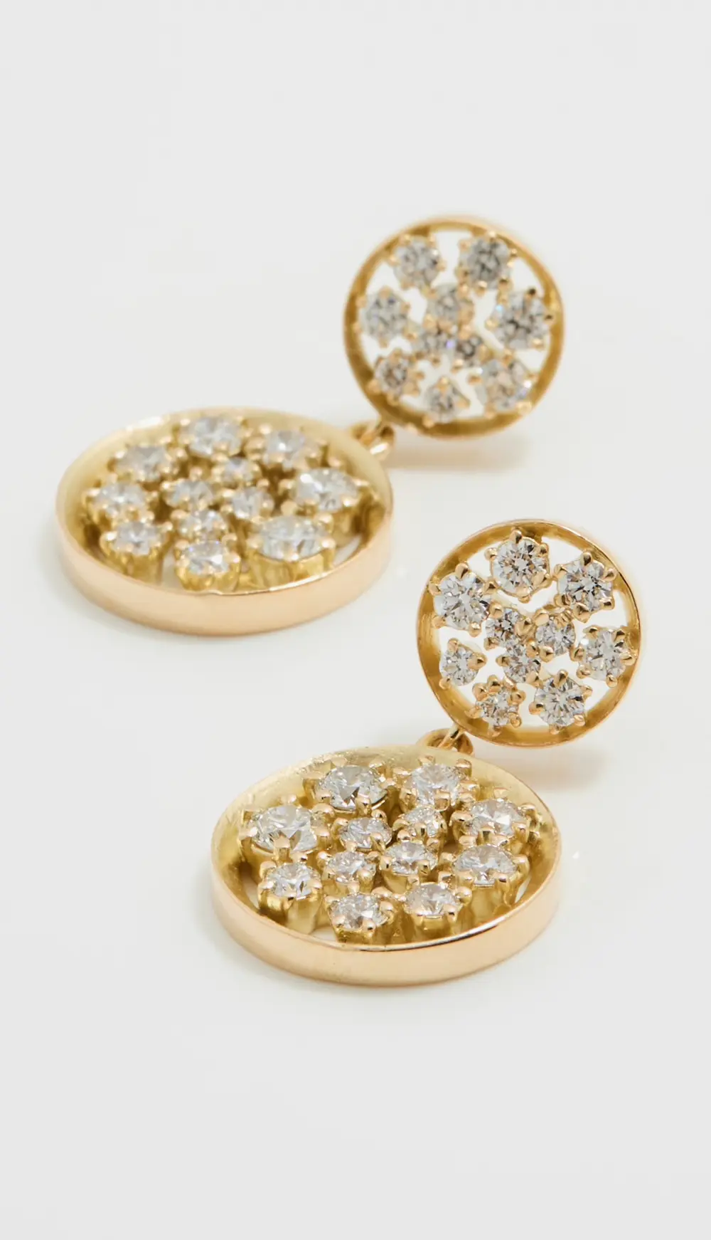 Jade Trau Margaux Single Drop Earrings