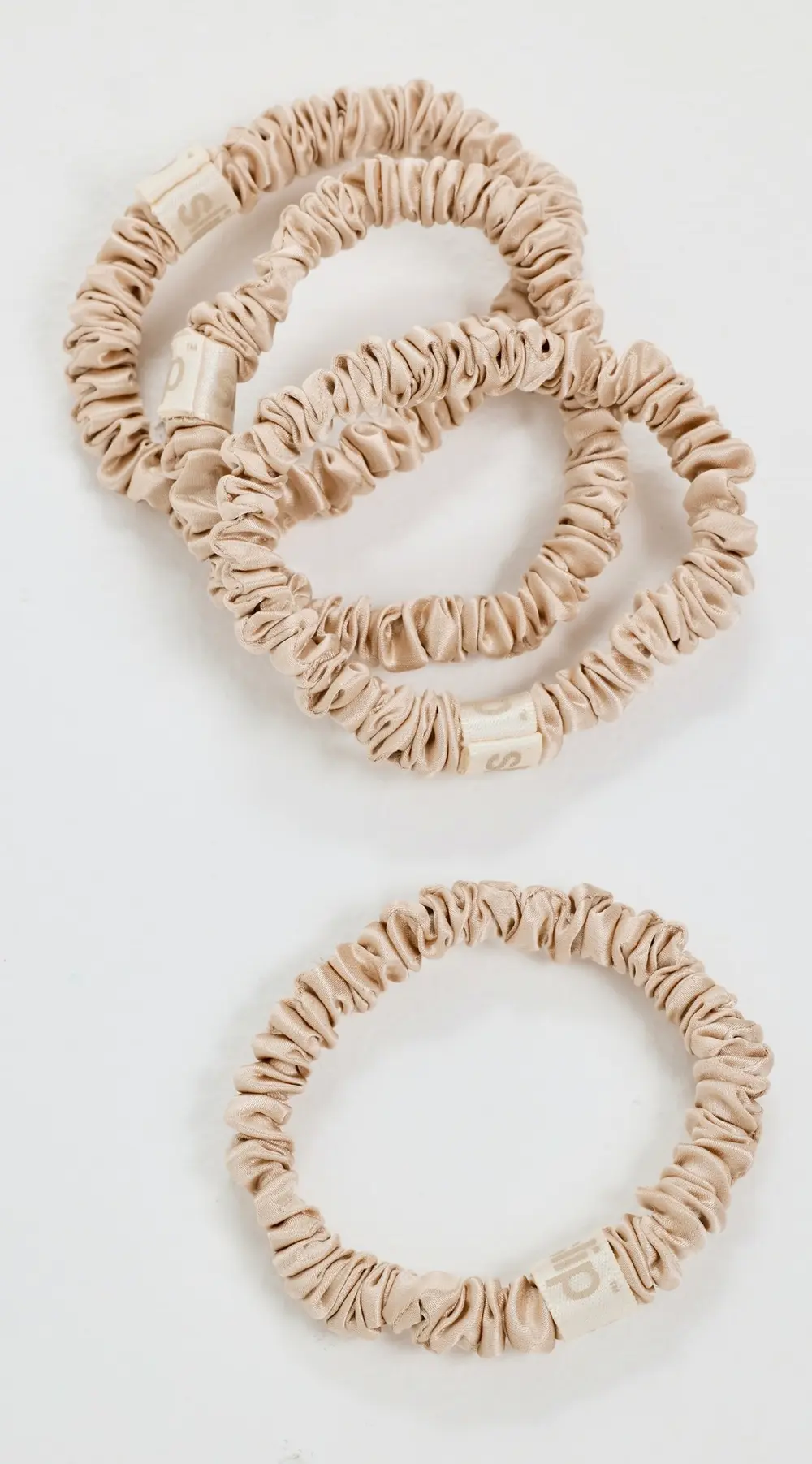 Slip Skinny Silk Scrunchies Set of 4