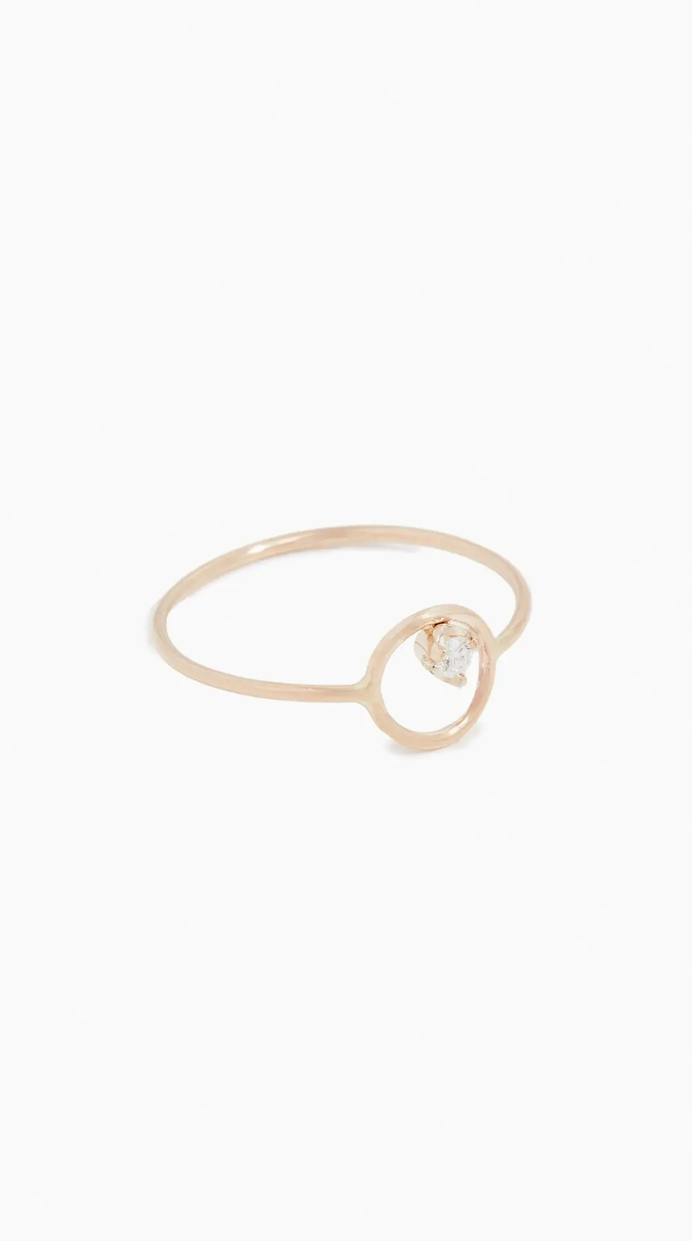 Zoe Chicco 14k Gold Paris Circle Stacking Ring