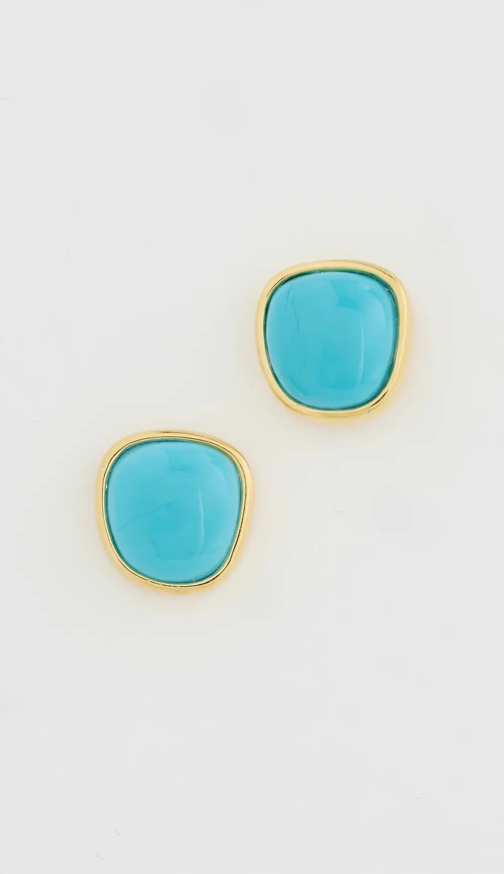 Lizzie Fortunato Bay Studs In Turquoise