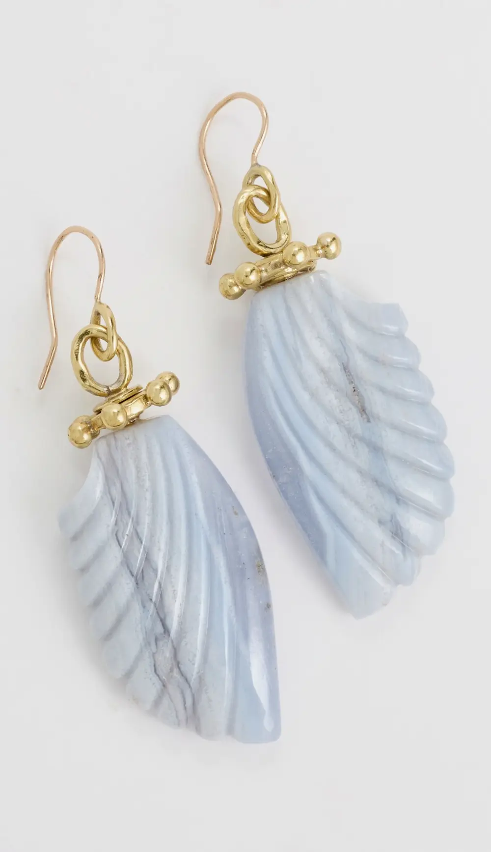 Ulla Johnson Small Wing Stone Drop Earrings