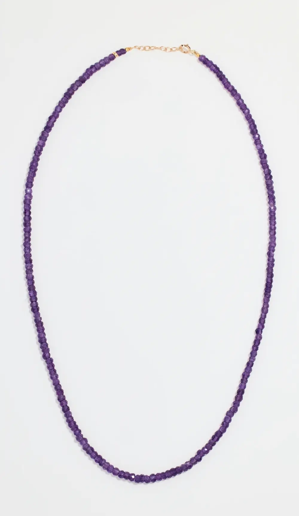 JIA JIA February Amethyst Beaded Necklace