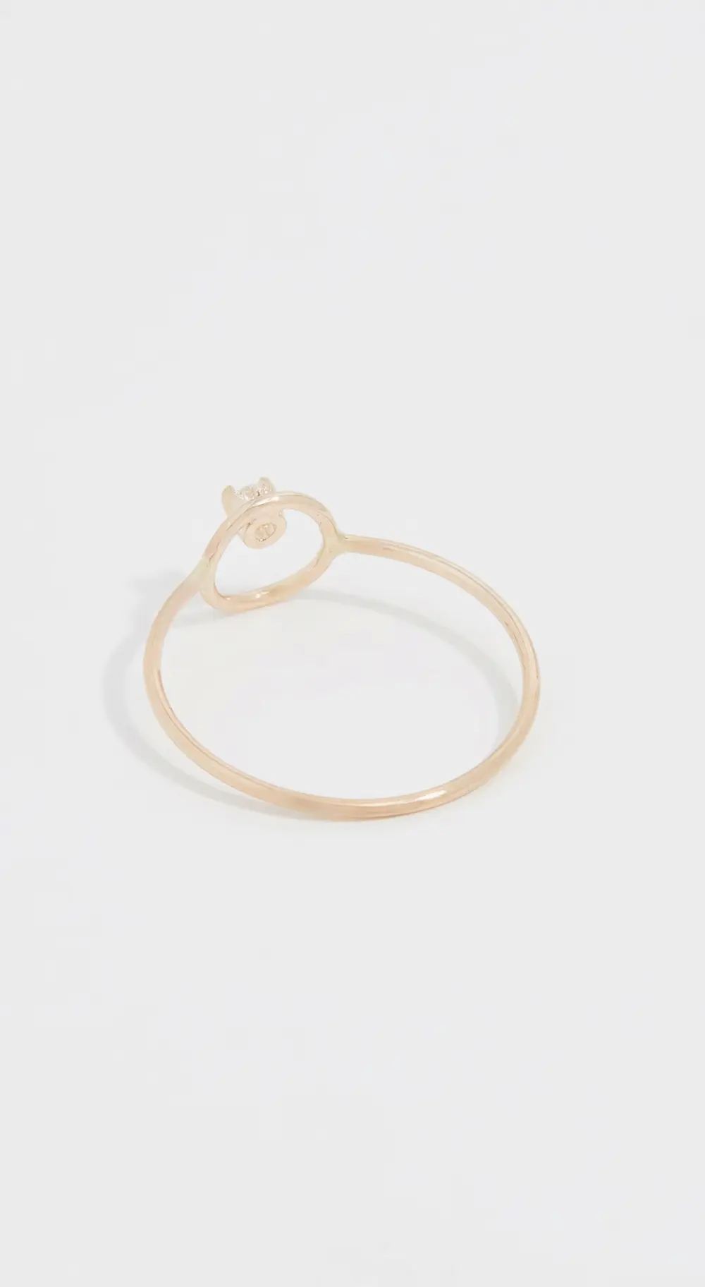 Zoe Chicco 14k Gold Paris Circle Stacking Ring