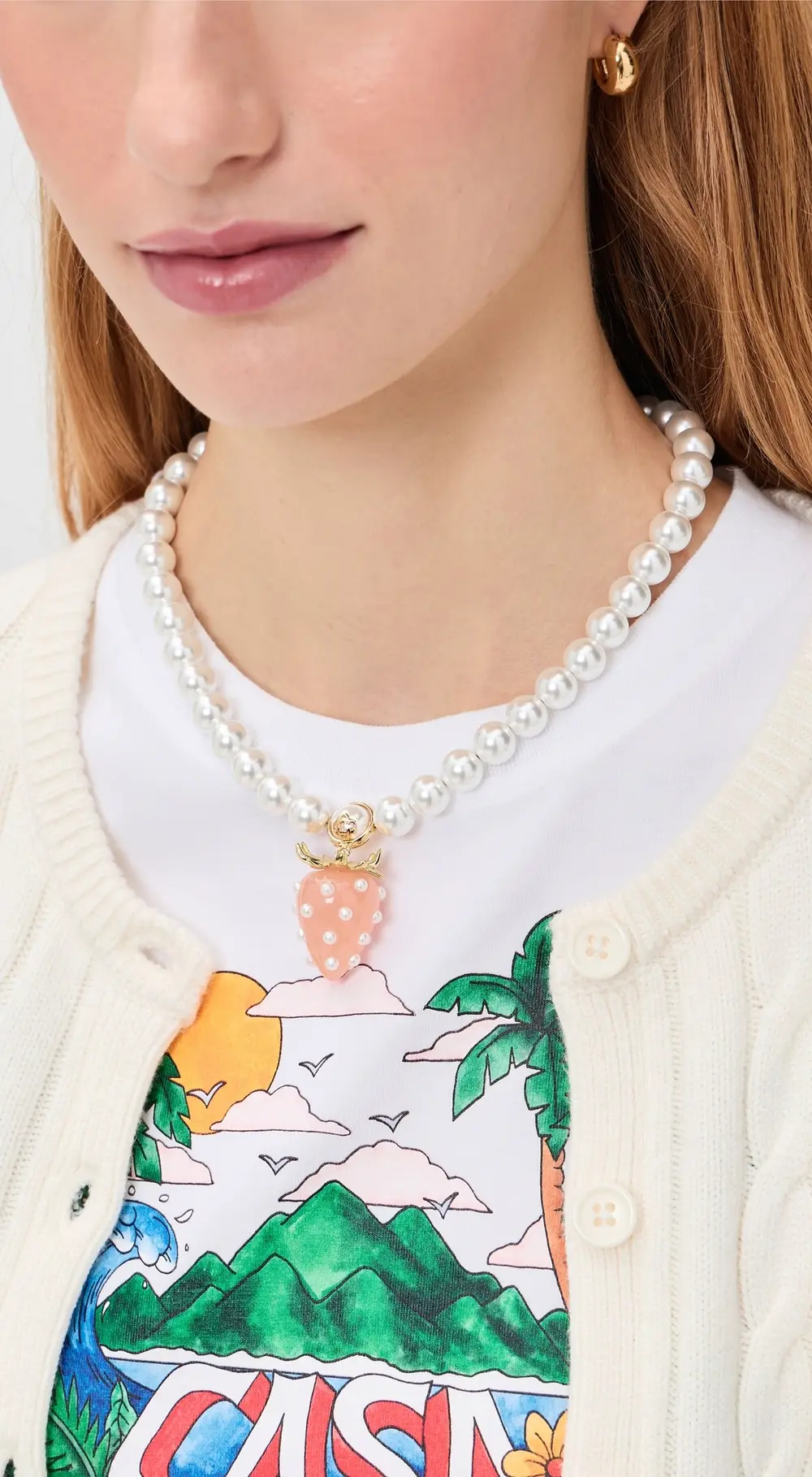 Casablanca Strawberry Necklace