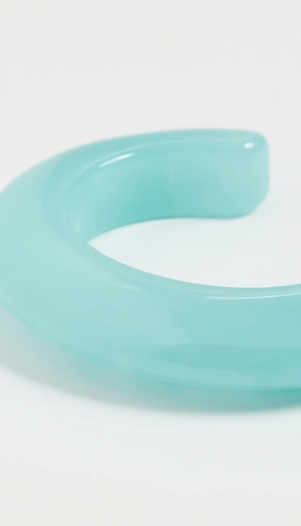 Lizzie Fortunato Ridge Cuff In Marbled Aquamarine