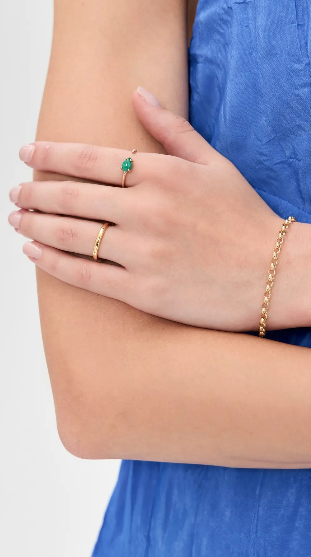 Zoe Chicco 14k Malachite & Diamond Ring