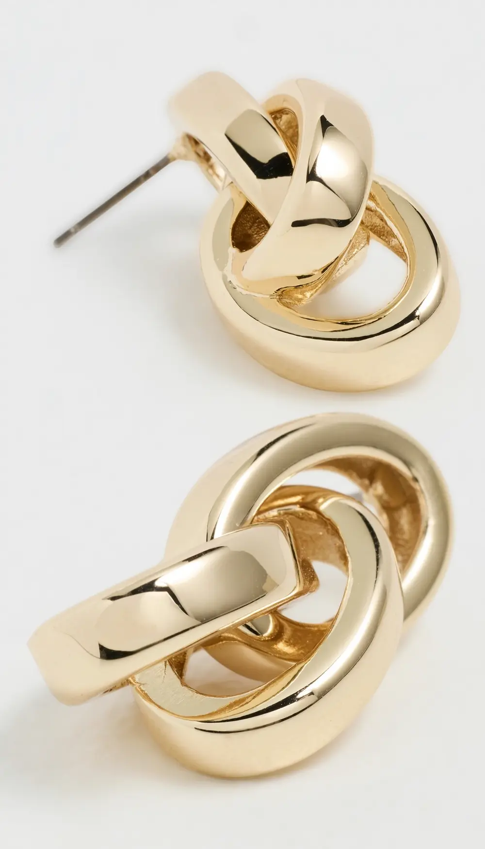 Roxanne Assoulin Puffy Interlocked Link Earrings