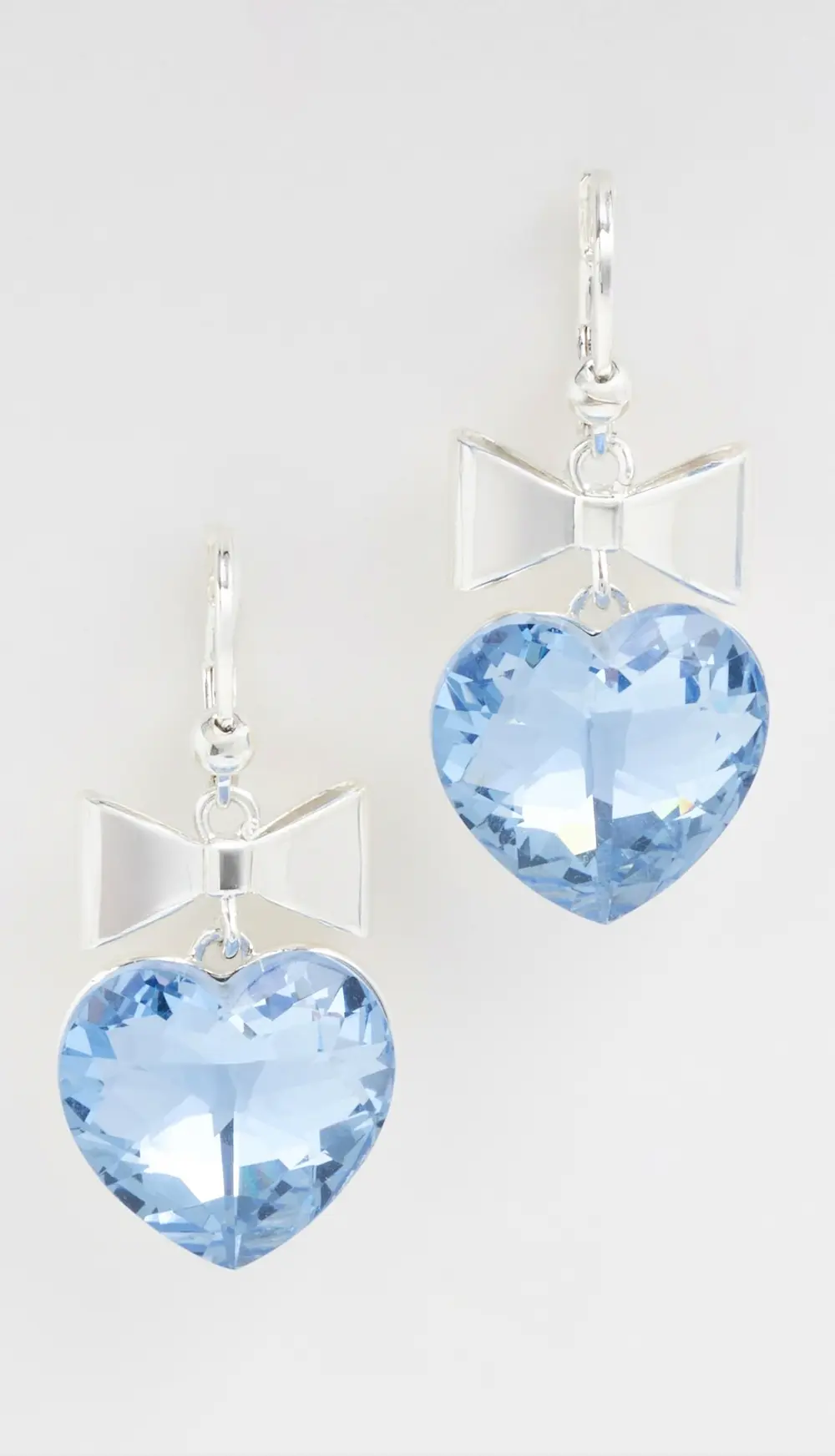 Tory Burch Curiosity Heart and Bow Earrings