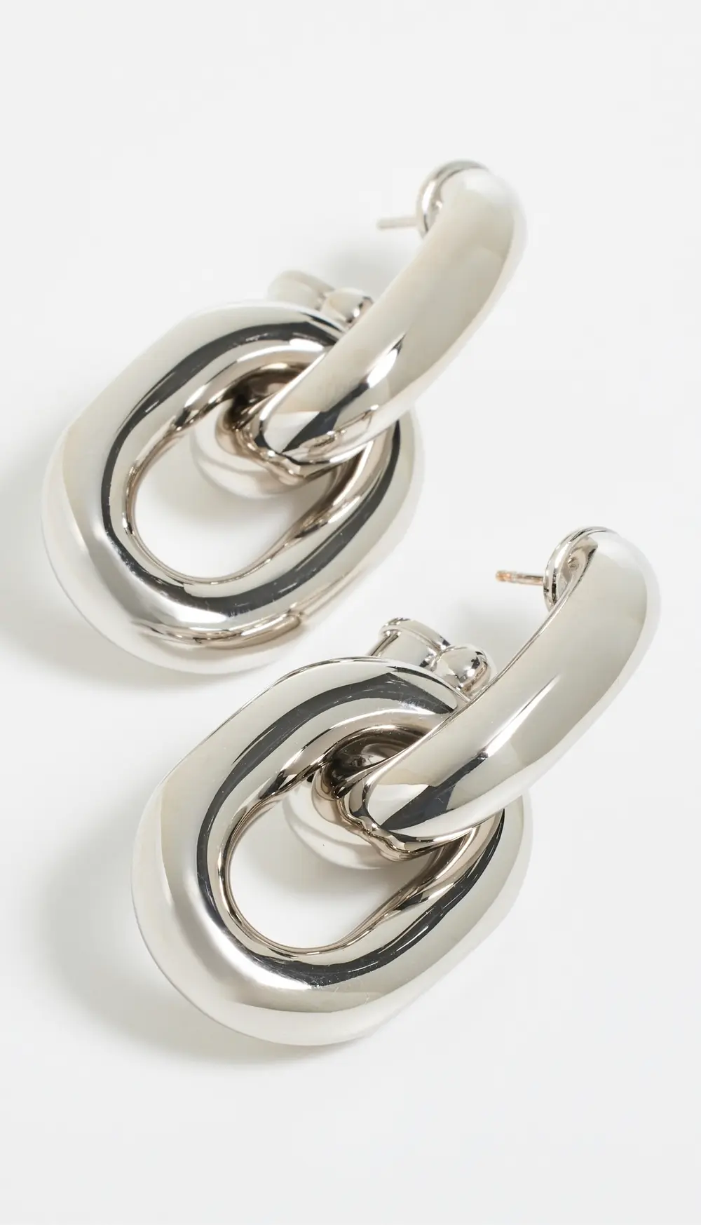 rabanne XL Link Double Earrings