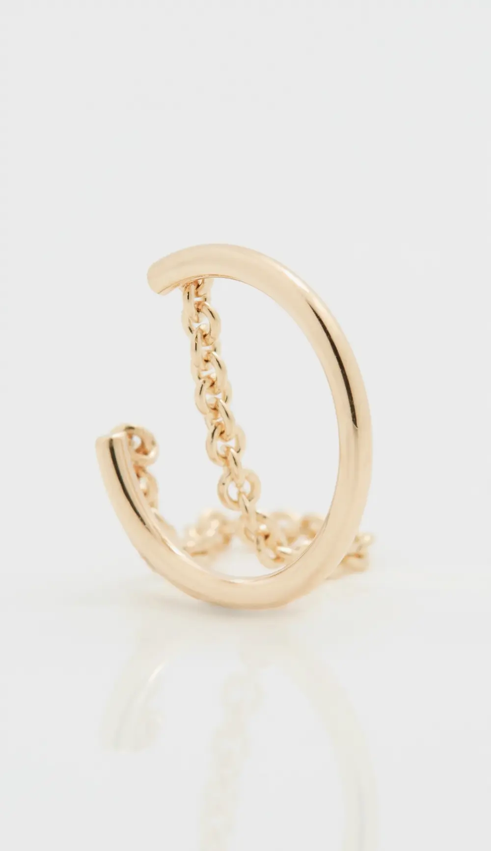 Zoe Chicco 14k Gold Draped Chain Ear Cuff