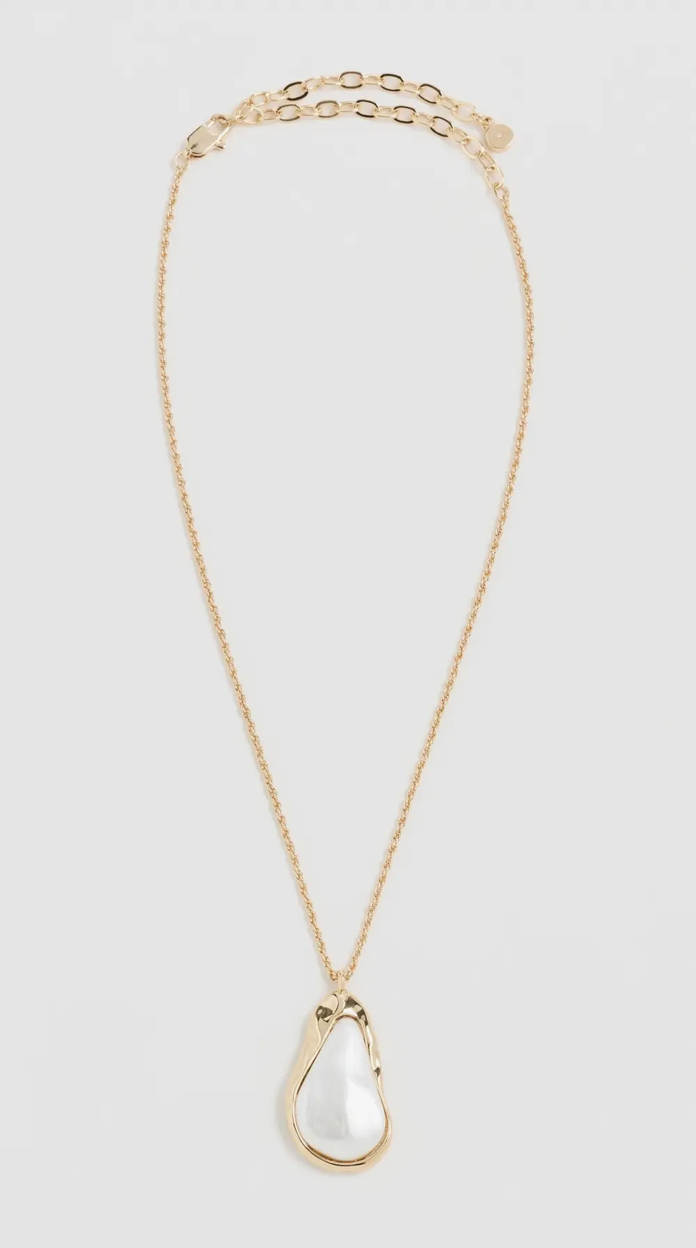 Ettika Hidden Pearl Pendant Necklace