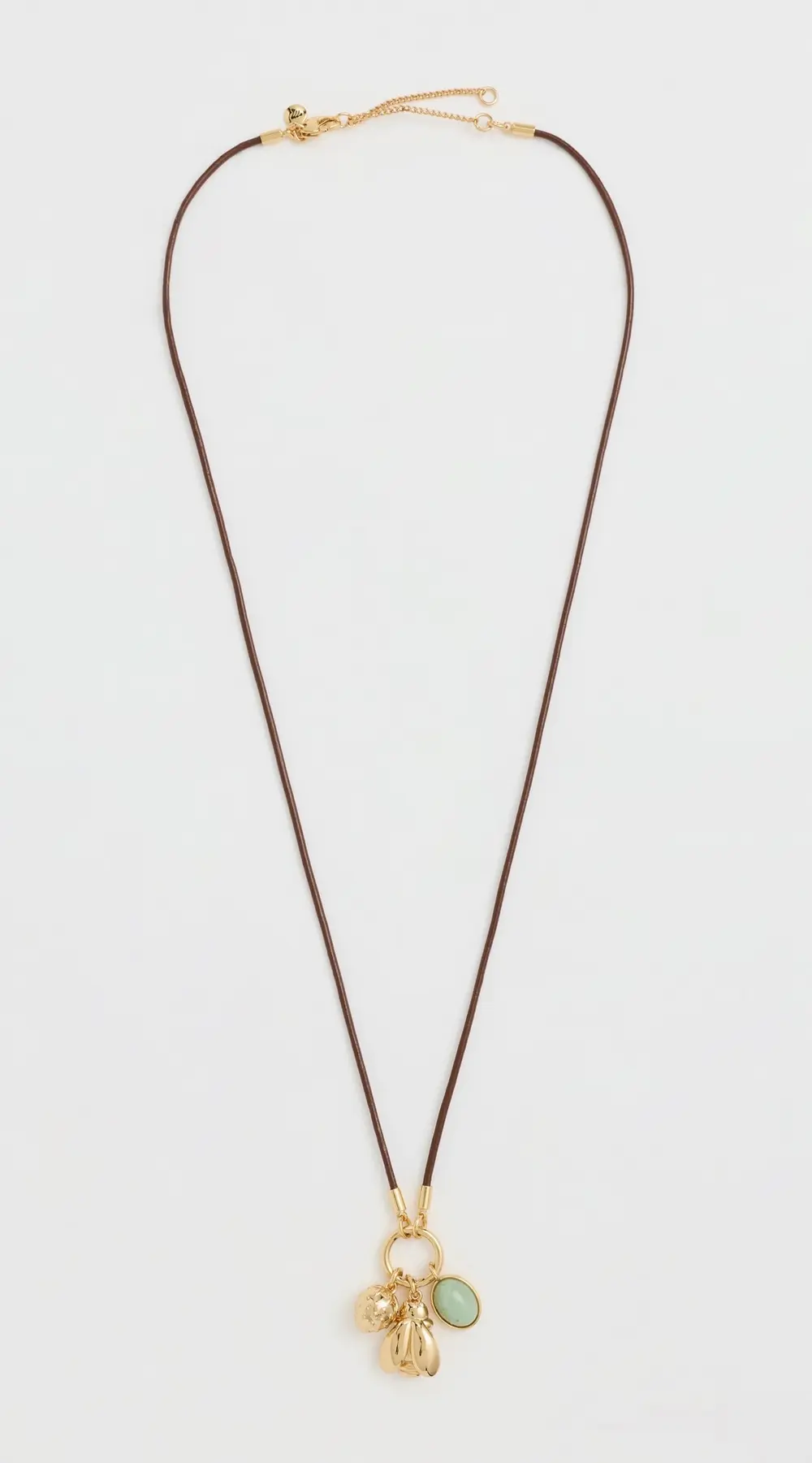 Madewell Bee Charm Cord Necklace