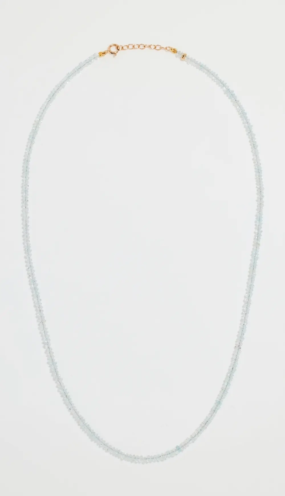 JIA JIA March Aquamarine Beaded Necklace