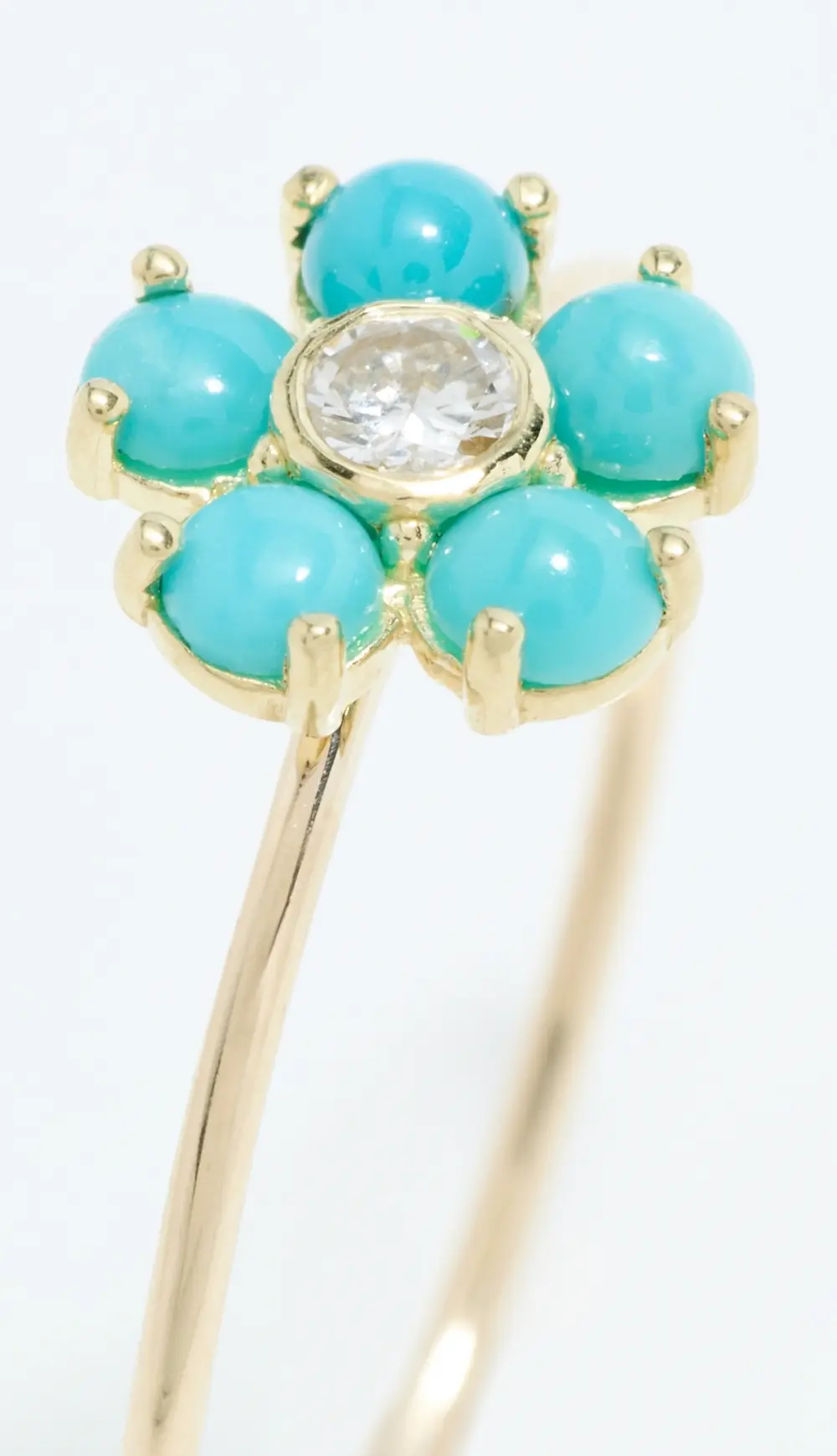 Jennifer Meyer Jewelry 18k Large Flower Ring