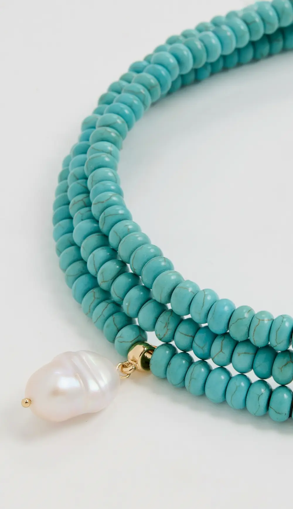 Ettika Marina Layers Turquoise Necklace