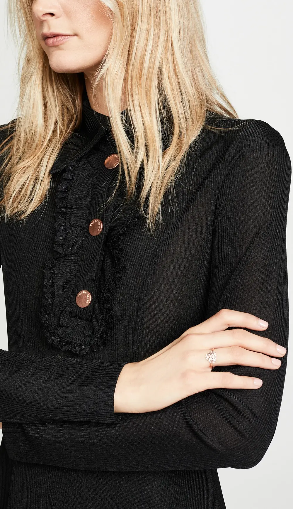 Suzanne Kalan 18k Mini Heart Ring