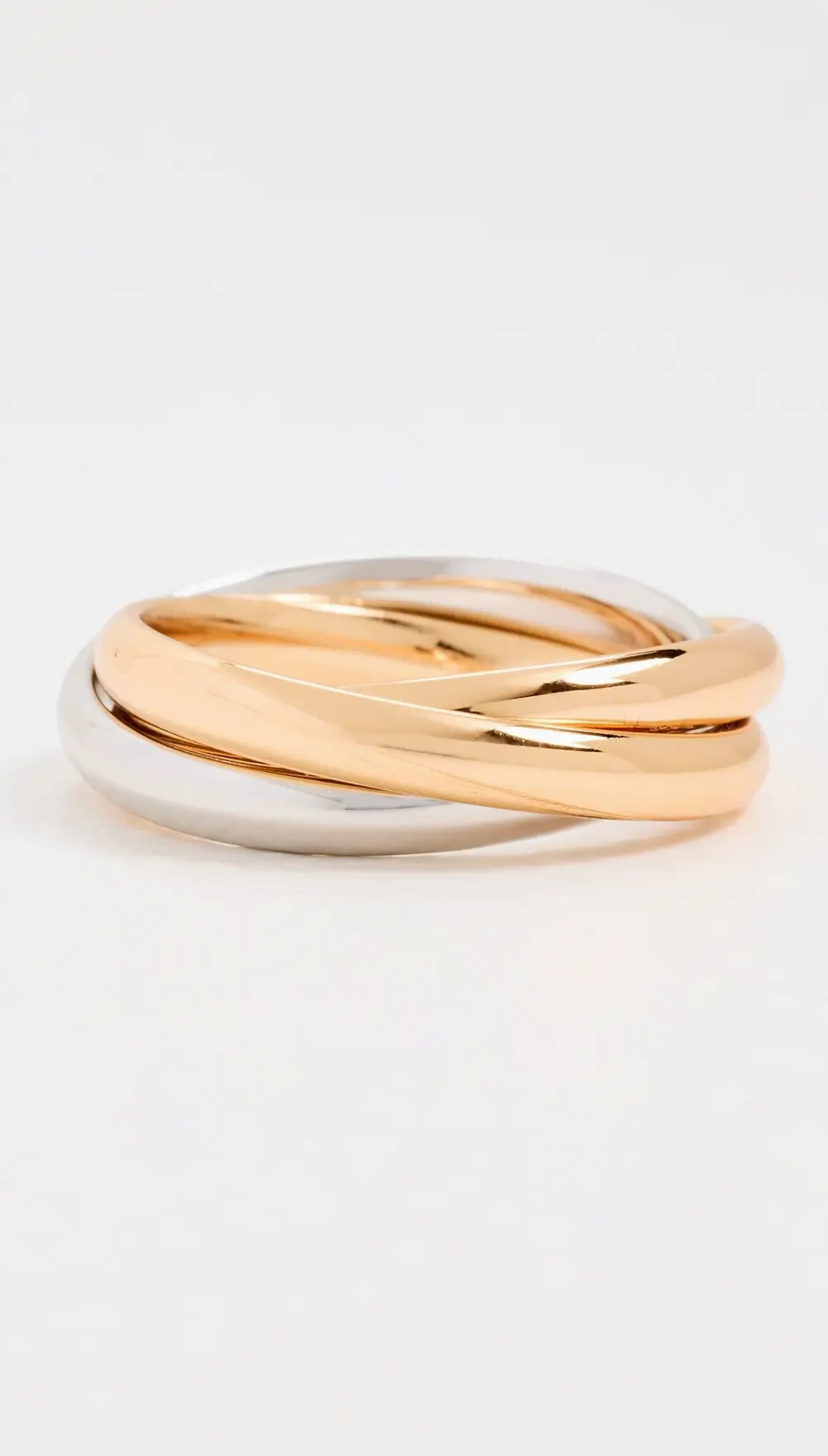 Luv Aj Trio Twisted Ring Set