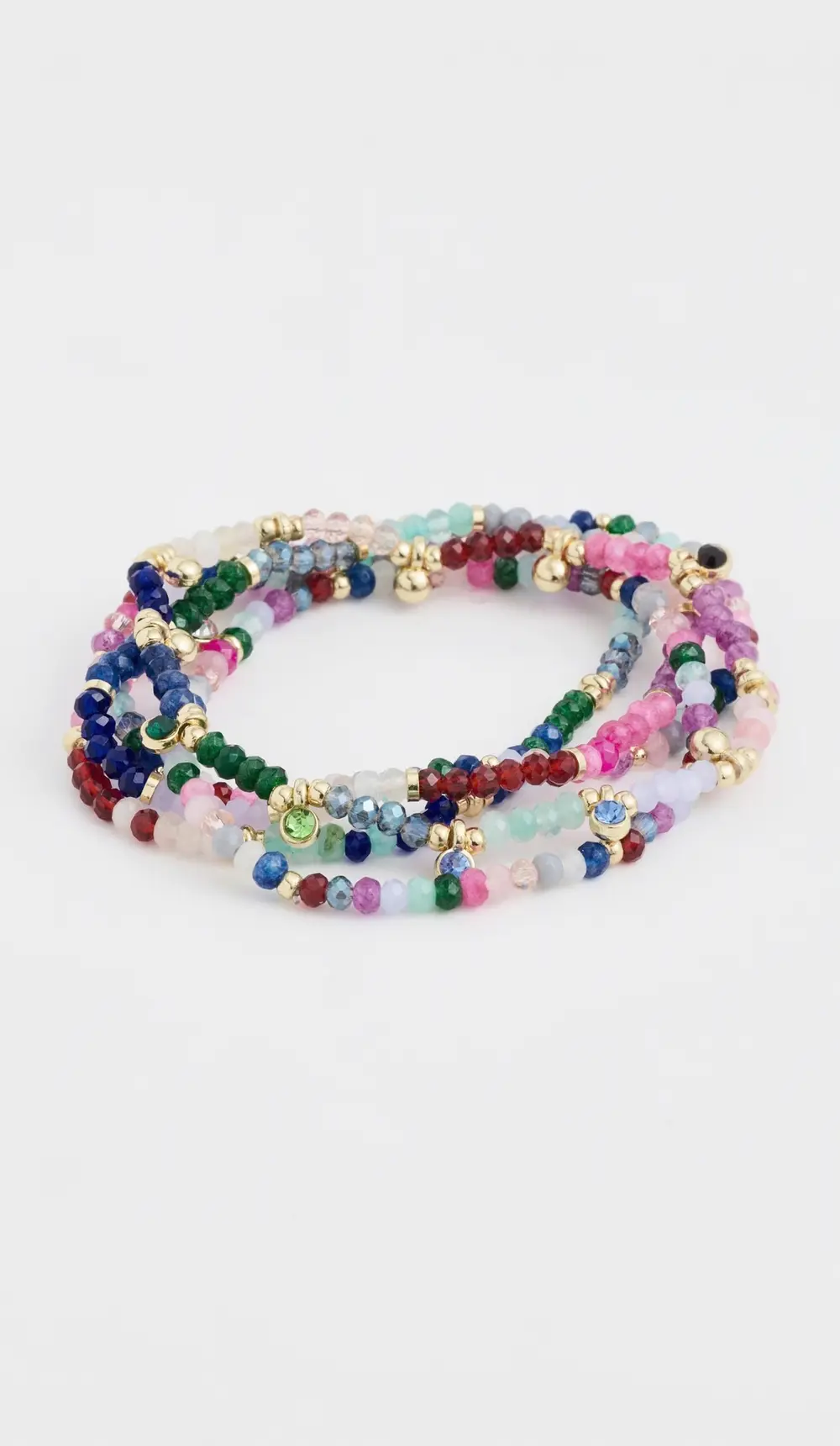 BaubleBar Indya Semi-Precious Layered Bracelets