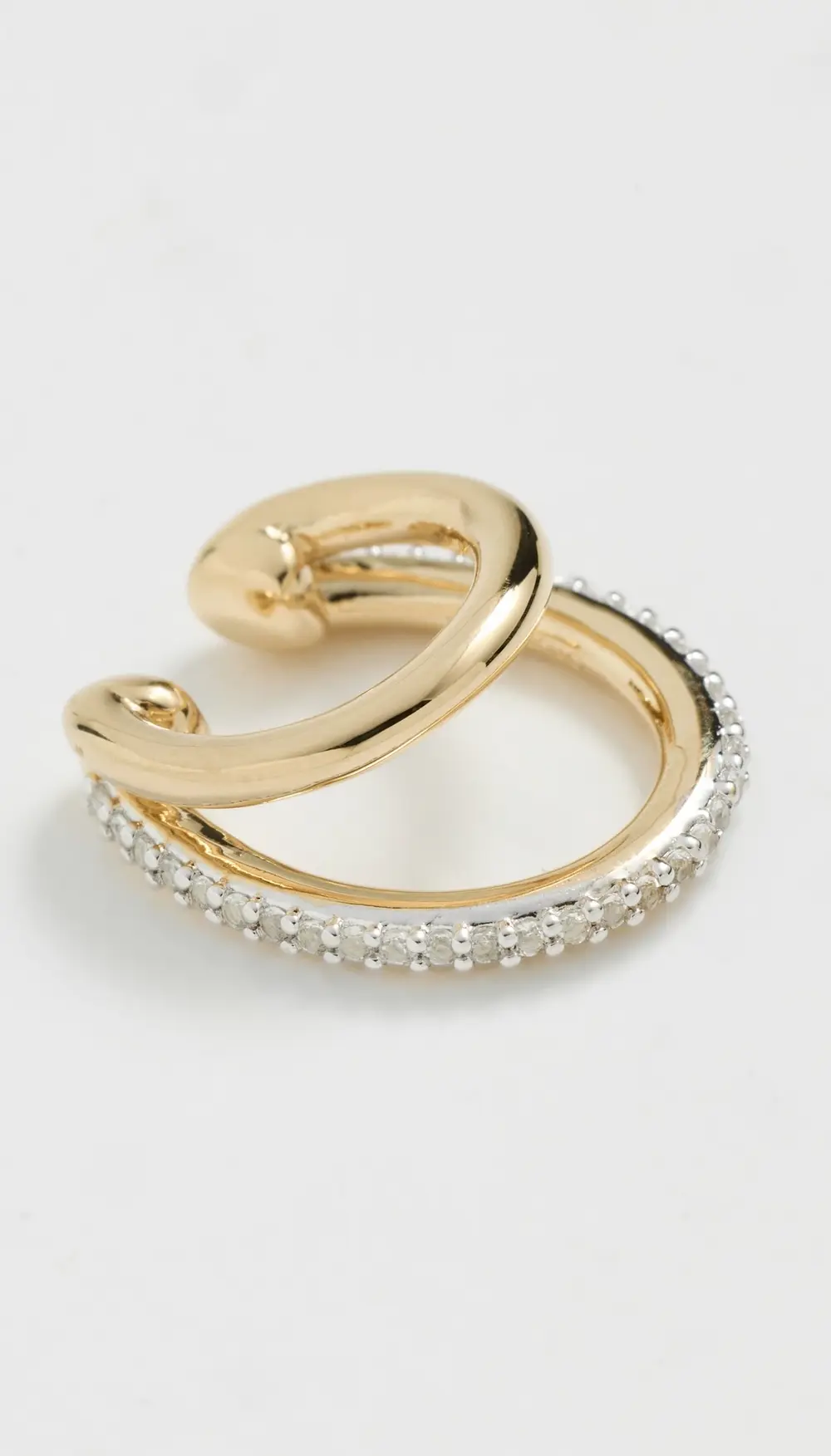 Otiumberg Pave Double Ear Cuff