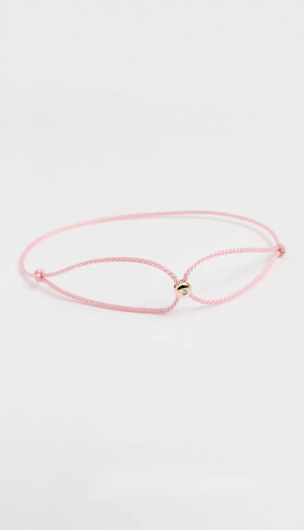 EF Collection 14k Diamond Dot Cord Bracelet