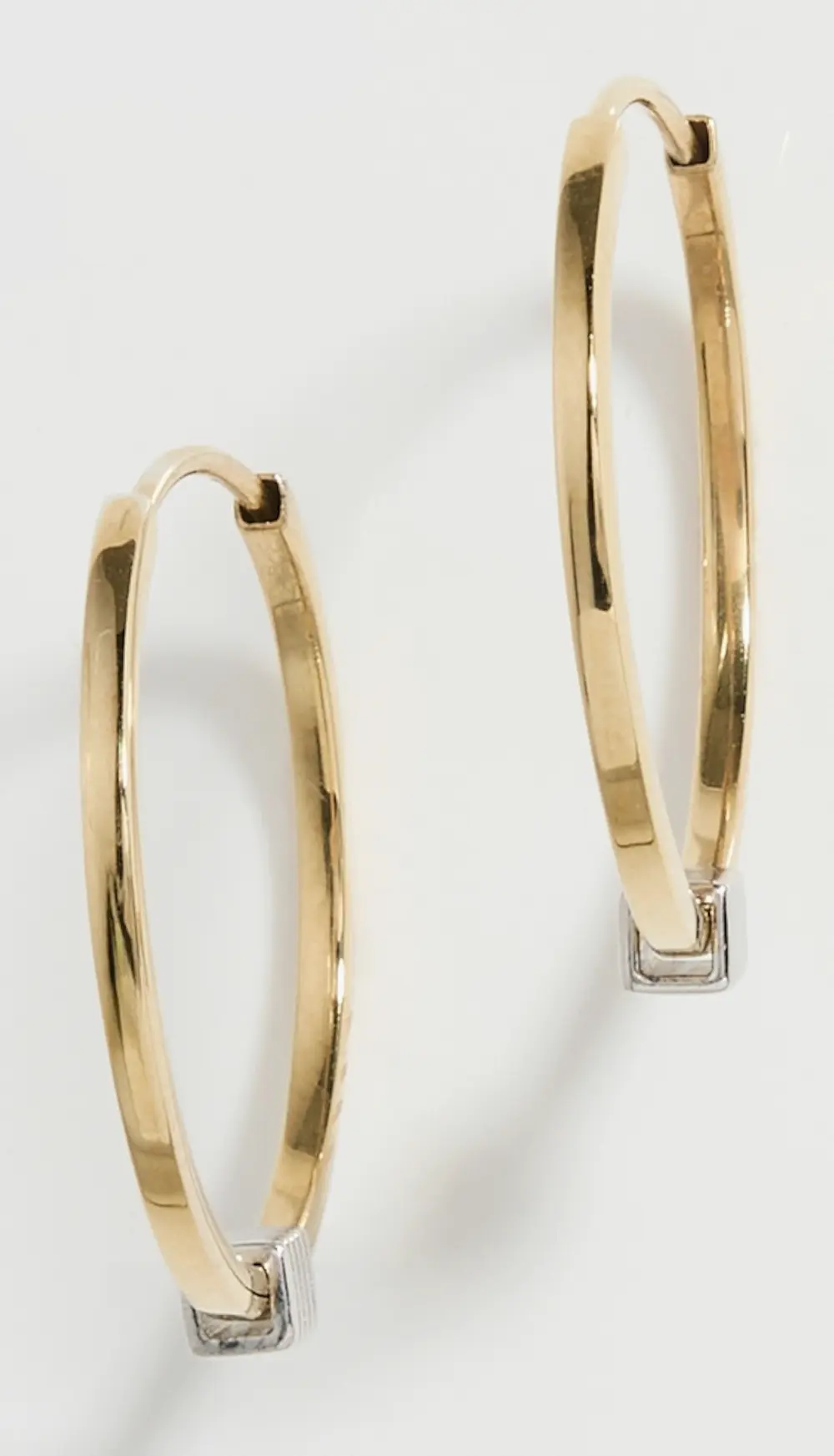 IVI Los Angeles 18k Gold Joia Slim Hoops