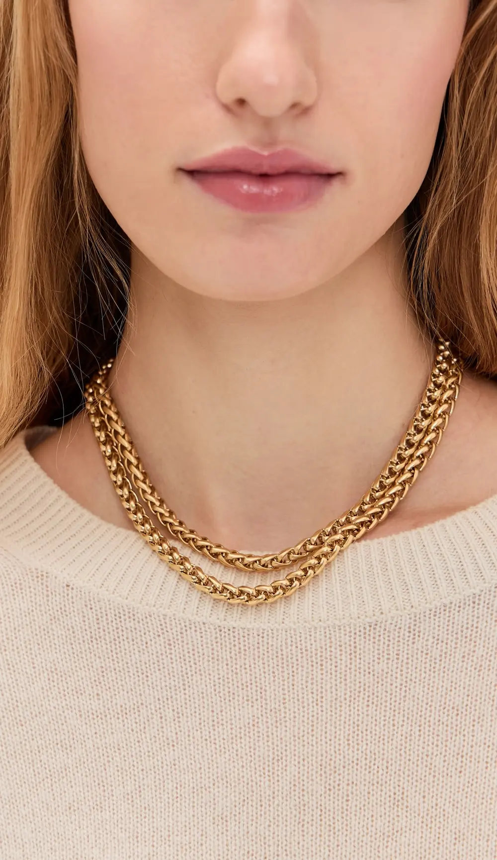 SHASHI Double Olympia Necklace