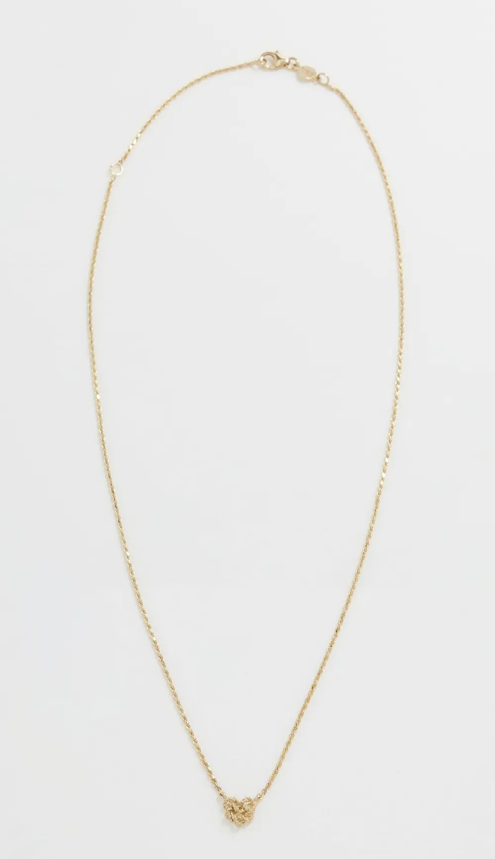 Isa Grutman 14k Love Knot Necklace