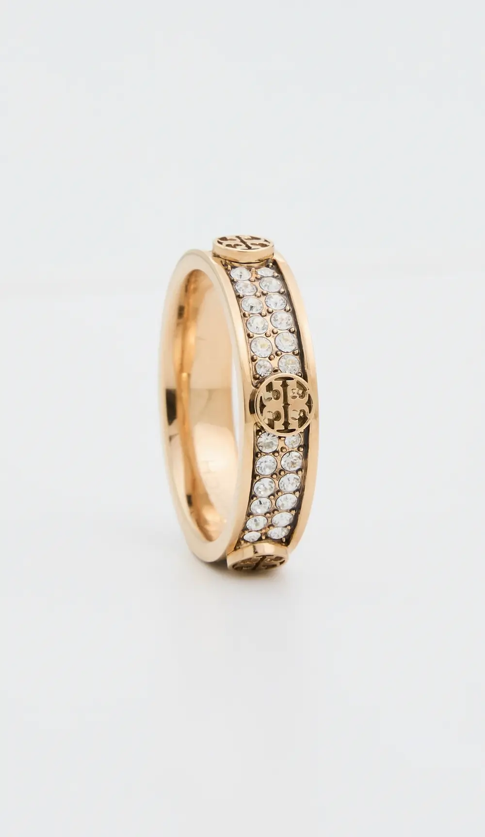 Tory Burch Icon Pave Ring