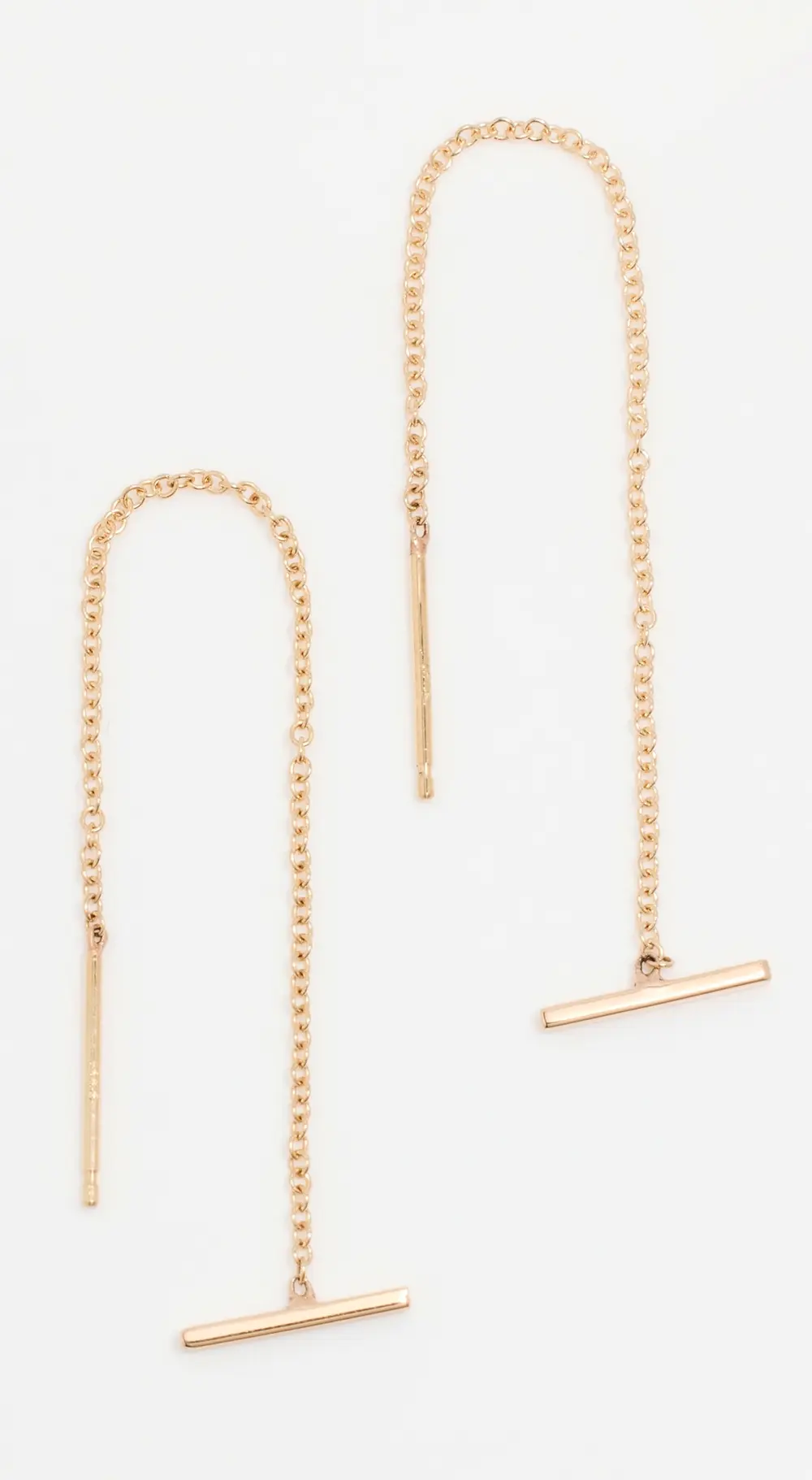 Zoe Chicco 14k Gold Bars Threader Earring