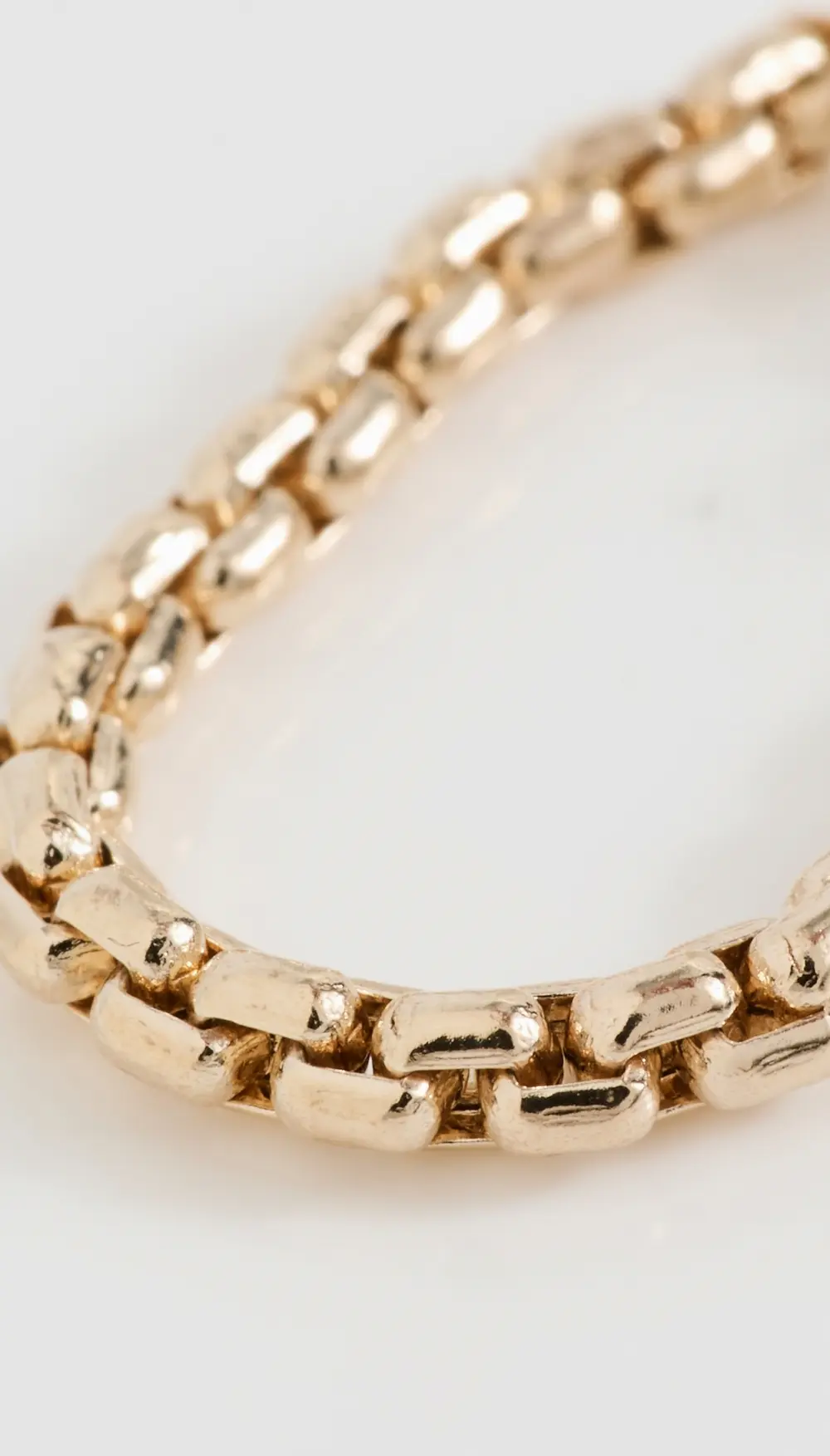 Zoe Chicco 14k Gold Small Box Chain Huggie Earrings